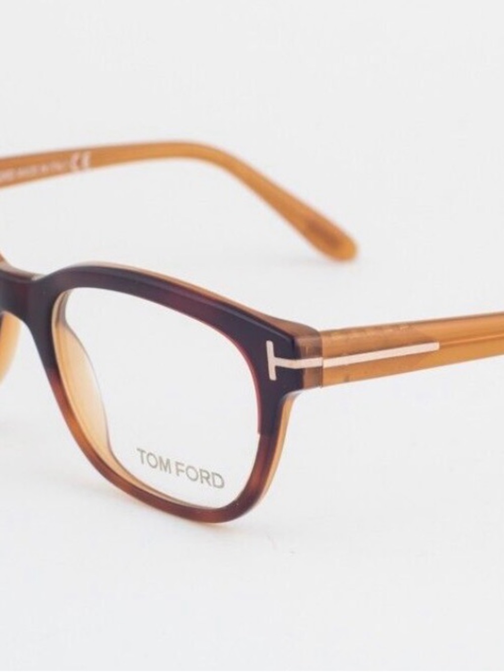 Tom Ford Women’s Plum and Tortoiseshell Optical Glasses